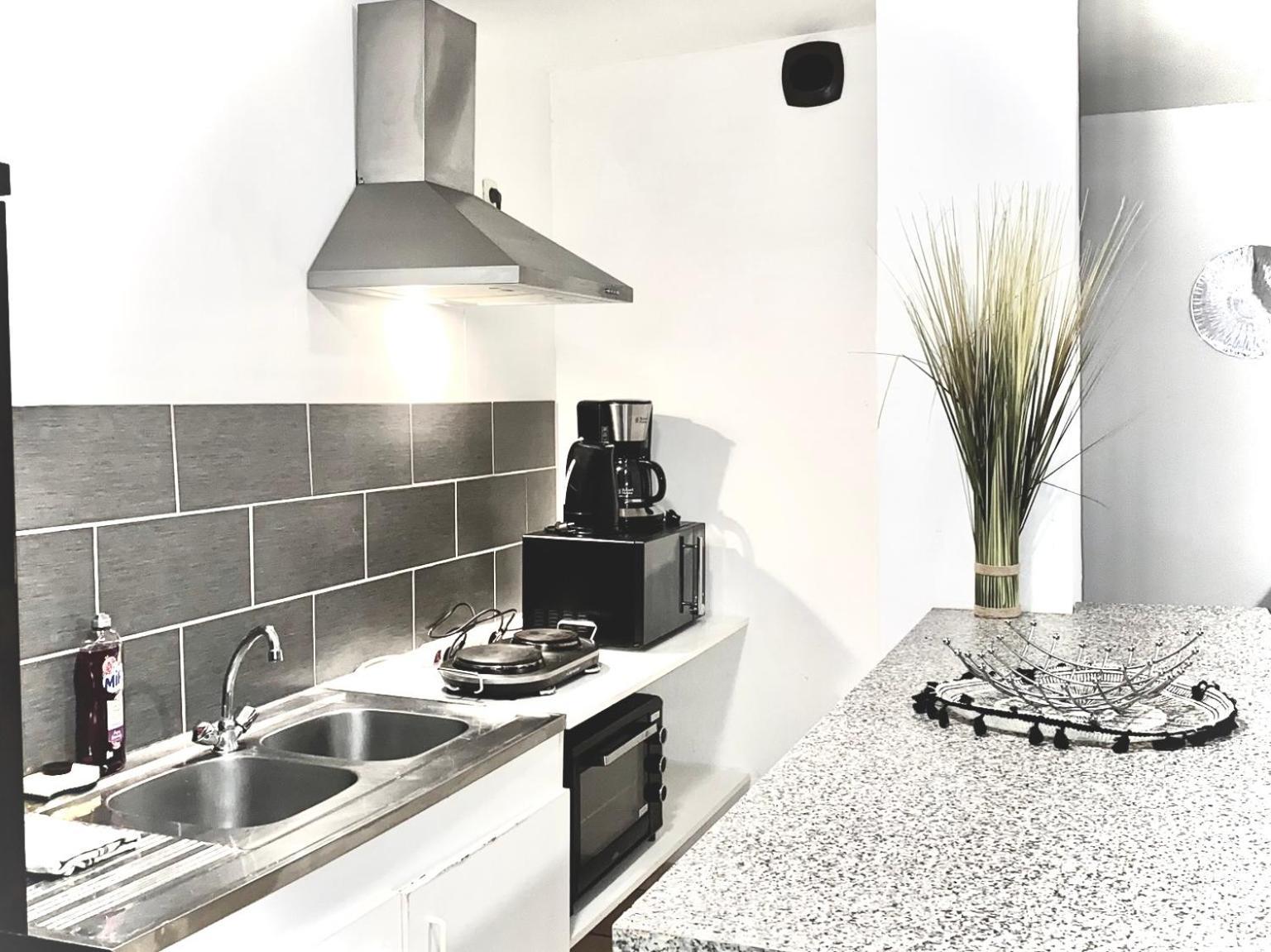 Appartement Calme Au Coeur De La Bastide St-Louis Carcassonne Bagian luar foto
